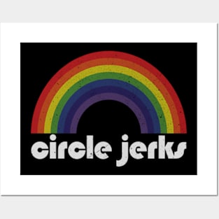 Circle Jerks - Rainbow Vintage Posters and Art